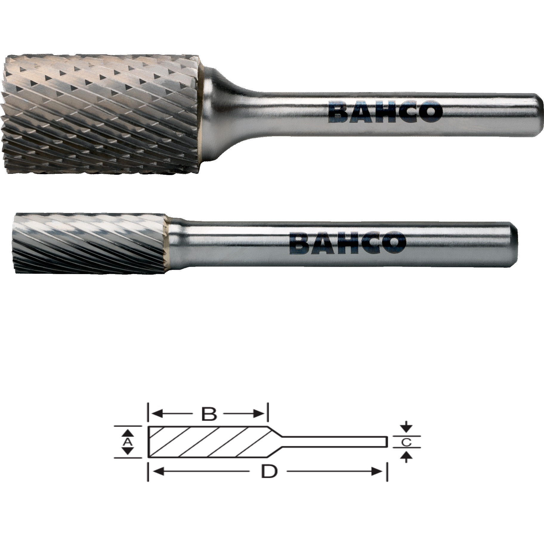 Bahco-Cylindrical  Burrs-MCS